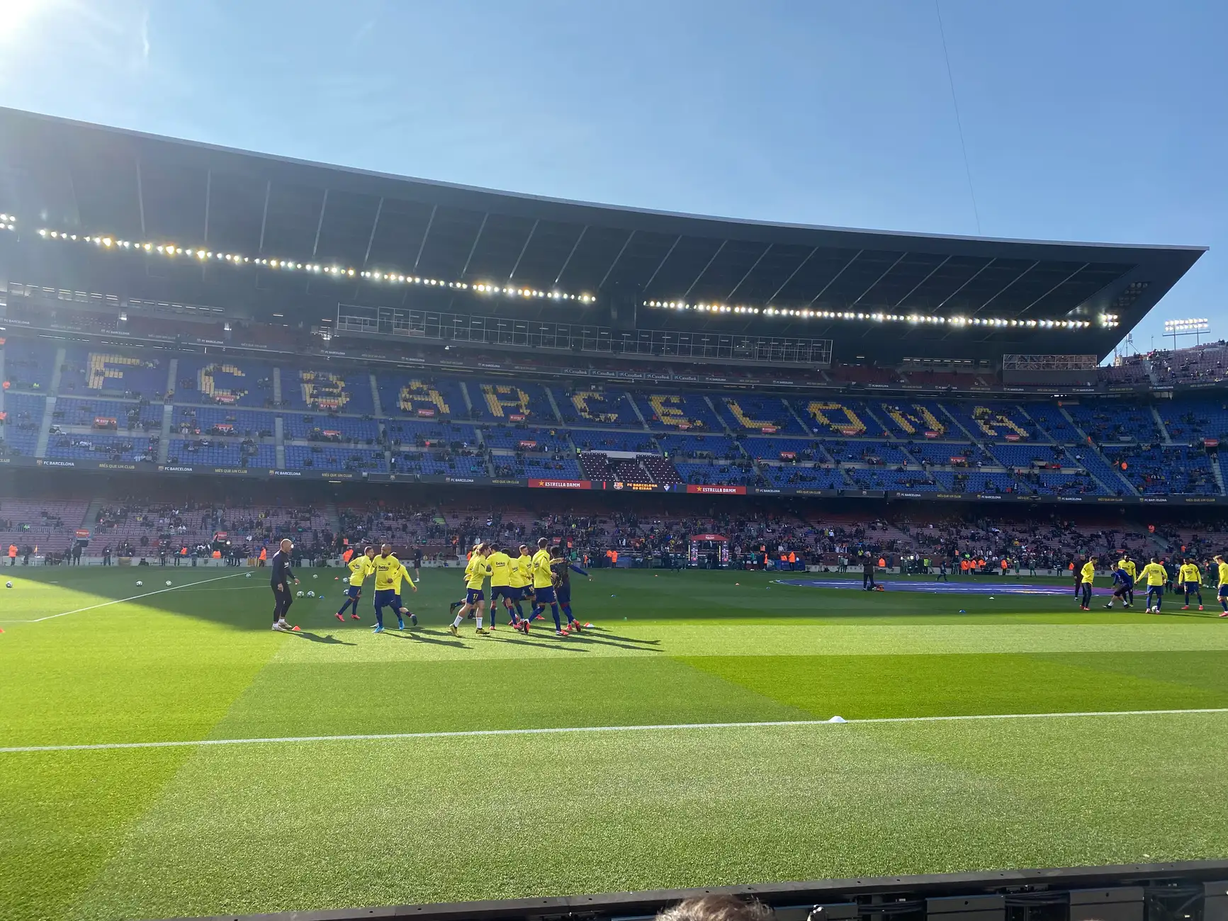 Barcelona: FC Barcelona Game with Fan Seats and Local Host