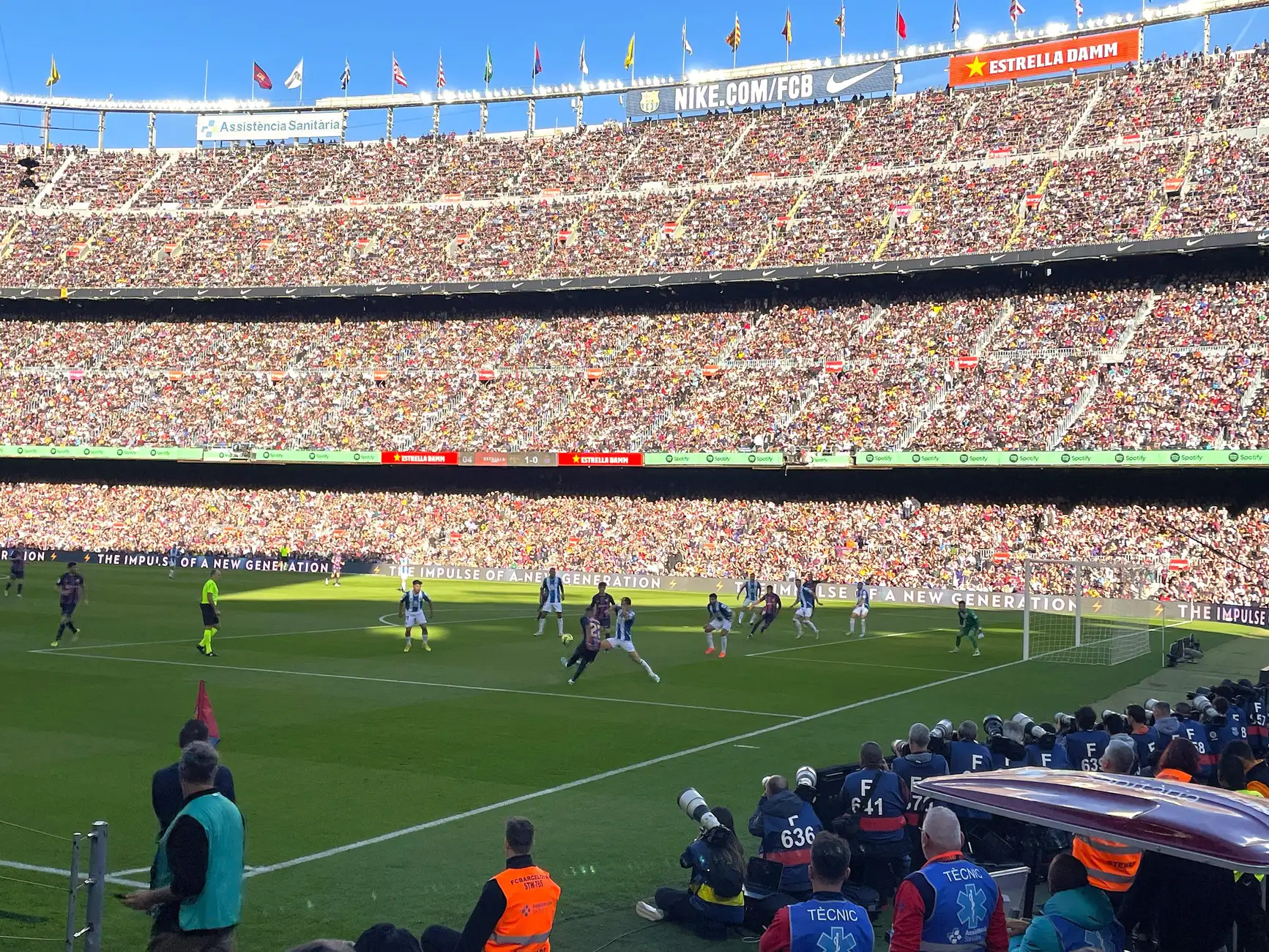 Barcelona: FC Barcelona Game with Fan Seats and Local Host