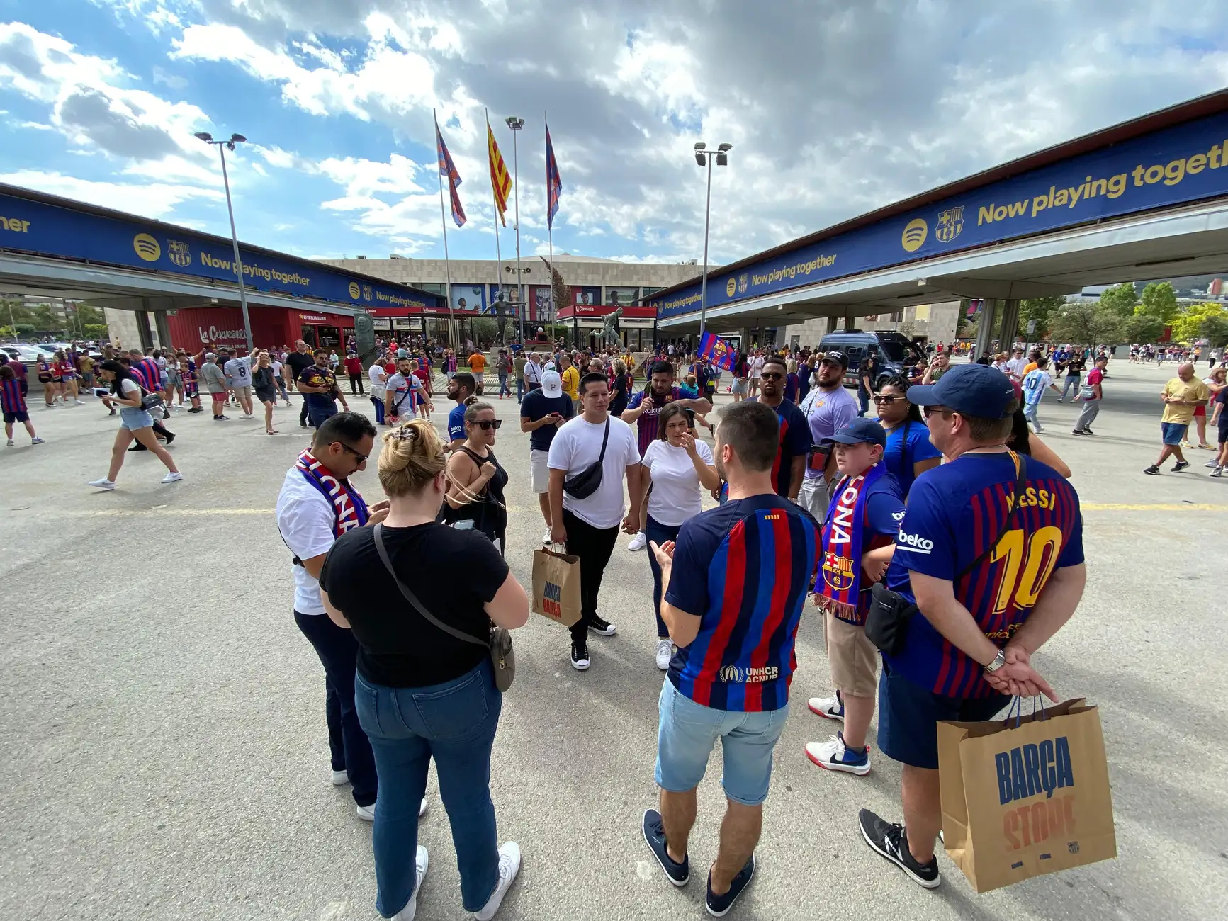 Barcelona: FC Barcelona Game with Fan Seats and Local Host
