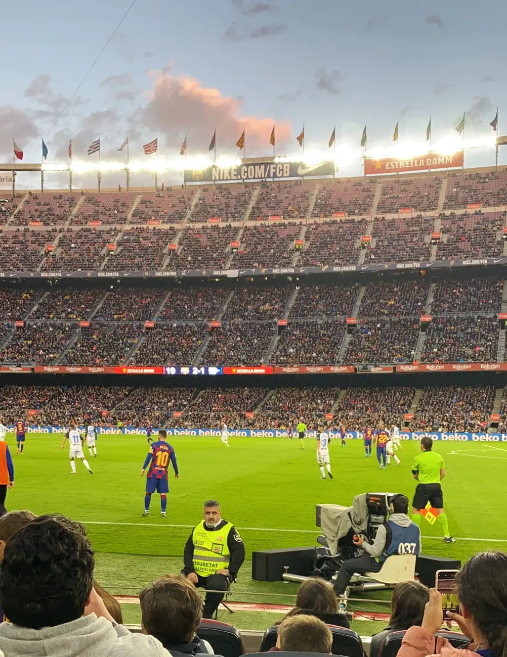 Barcelona: FC Barcelona Game with Fan Seats and Local Host